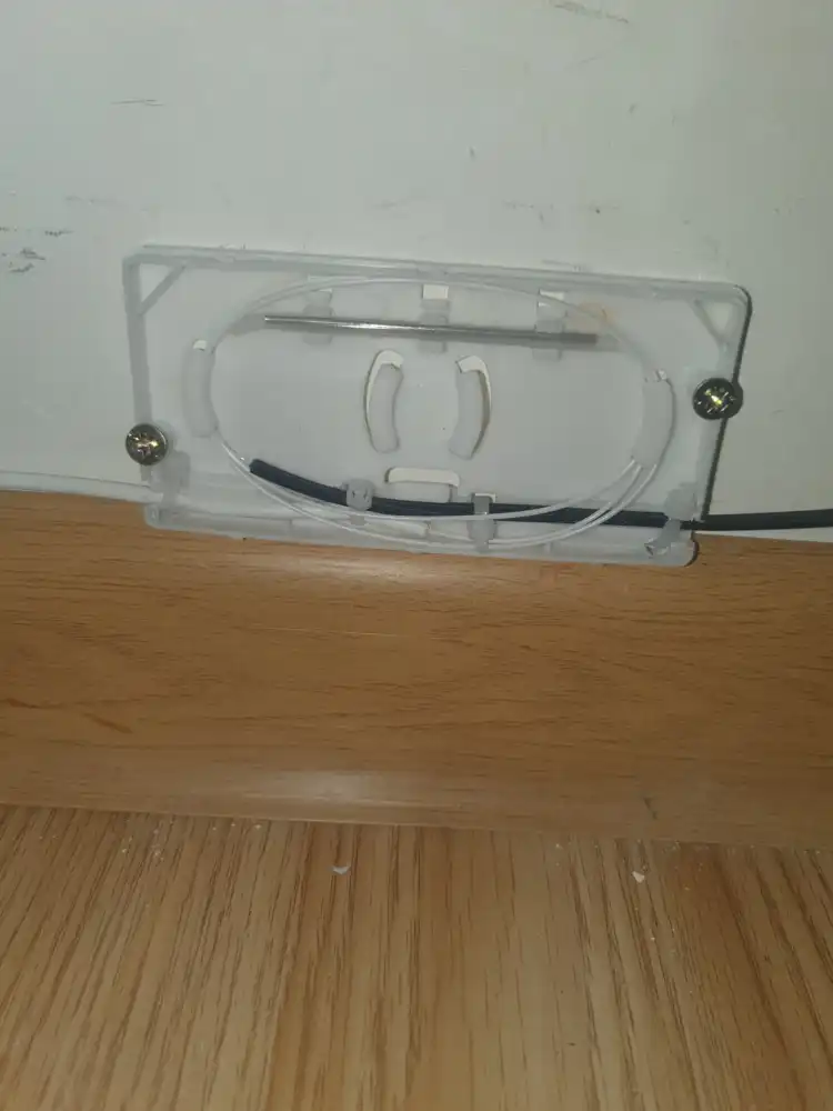 Casetă fibră optică montată